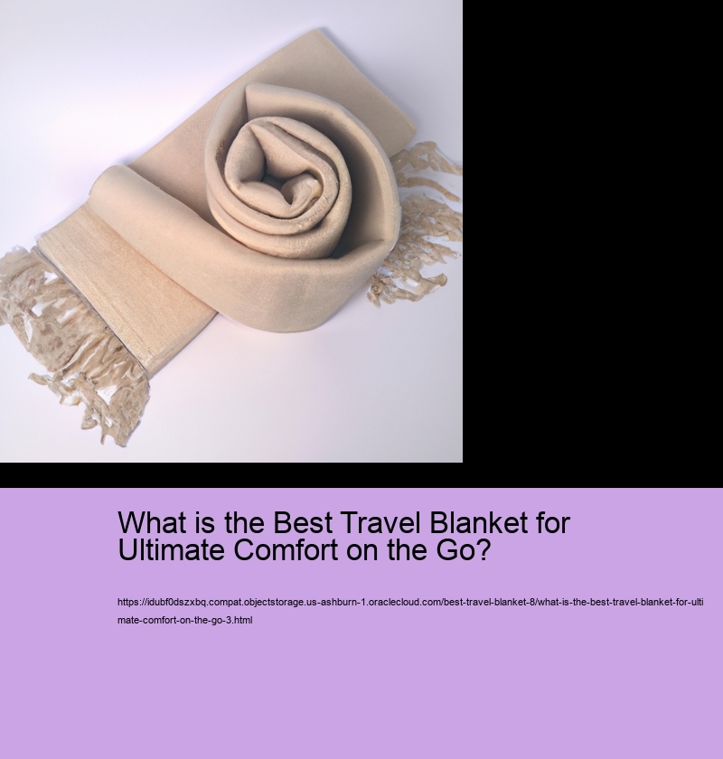 What is the Best Travel Blanket for Ultimate Comfort on the Go?